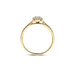 Blush Halo Ring 14k Gelbgold mit Labordiamanten 0.44ct - LG1045Y