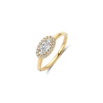 Blush Halo Ring 14k Gelbgold mit Labordiamanten 0.65ct - LG1052Y