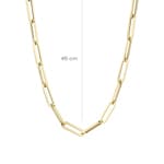 Blush Halskette 14k Gelbgold Closed Forever 45cm - 3130YGO
