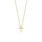 Blush Collier pendentif croix en or 14 carats - 3091YGO