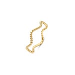 Blush Kugelring 14k Gelbgold im Wellendesign - 1262YGO