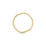 Blush Kugelring 14k Gelbgold im Wellendesign - 1262YGO