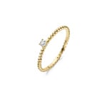 Blush Kugelring 14k Gelbgold mit Zirkonia