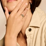 Blush Kugelring 14k Gelbgold mit Zirkonia - 1216YZI