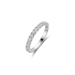 Blush Mémoire Ring 14k Weissgold mit Labordiamanten 0.48ct