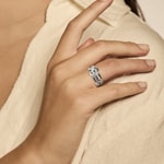 Blush Mémoire Ring 14k Weissgold mit Zirkonia - 1201WZI