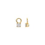 Blush Ohrring-Anhänger 14k Gelbgold mit Labordiamanten 0.42ct - LG9000Y