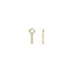 Blush Ohrring-Anhänger 14k Gelbgold mit Zirkonia - 9094YZI
