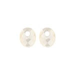 Blush Charms d’oreilles nacre 12 mm en pierre naturelle