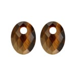Blush Tiger's Eye Earring Charms