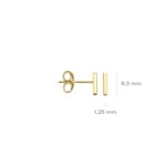 Blush Ohrstecker 14k Gelbgold Stab - 7251YGO