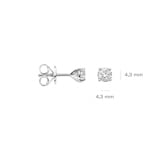 Blush 14ct White Gold 0.60ct Lab Diamond Stud Earrings - LG7002W