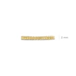Blush Panzerring 14k Gelbgold 2mm - 1229YGO