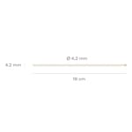 Blush Bracelet de perles de 4.2 mm en or 14 carats - 2253YPW