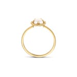 Blush Ring 14k Gelbgold Blume mit Perlmutt - 1280YMQ