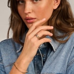 Blush Ring 14k Gelbgold in Flechtoptik - 1245YGO