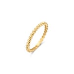 Blush 14ct Yellow Gold Beaded Stacking Ring 2mm - 1105YGO