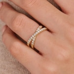 Blush Ring 14k Gelbgold mit Labordiamanten 0.57ct - LG1055Y