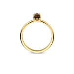 Blush 14ct Gold Smokey Quartz Solitaire Ring - 1242YSQ