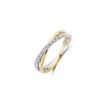 Blush Ring 14k Weiss-/ Gelbgold mit Labordiamanten 0.25ct - LG1053B