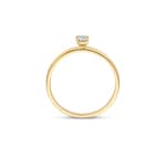 Blush 14ct Gold 0.15ct Lab Diamond Solitaire Ring - LG1027Y