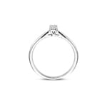 Blush 14ct White Gold 0.15ct Lab Diamond Solitaire Ring - LG1000W