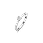 Blush 14ct White Gold 0.25ct Lab Diamond Solitaire Ring