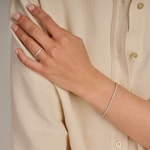 Blush Tennisarmband 14k Weissgold mit Labordiamanten 2.60ct - LG2006W