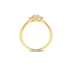 Blush Trilogie Ring 14k Gelbgold mit Labordiamanten 0.32ct - LG1007Y