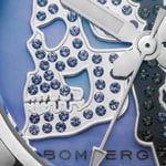 Bomberg 1968 Indian Skull Blue Lady - RS40H3SS.144.3