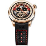 Bomberg BB-01 Automatic Día de los Muertos Golden Limited Edition - CT43APGD.26-3.11
