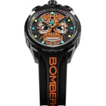 Bomberg Bolt-68 Heritage Sugar Skull Green Golden - BS45CHPBA.060-9.12