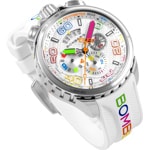 Bomberg Bolt-68 Racing Chroma Carbon White - BS45CHSS.049-7.12