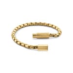 Calvin Klein Bracelet Contoured Barrel Doré - 35100095