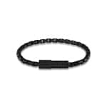 Calvin Klein Bracelet Contoured Barrel Noir - 35100096