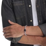 Calvin Klein Armband Medallion Logo Party Silbrig - 35100118