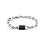 Calvin Klein Armband Medallion Logo Party Silbrig - 35100118