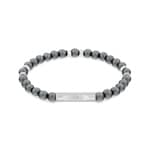 Calvin Klein Armband Mixed Beads Argenté / Gris