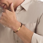 Calvin Klein Armband Mixed Beads Golden / Brown - 35000576