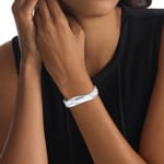 Calvin Klein Bracelet ck Reflect étroit Argenté - 35000641