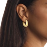 Calvin Klein Creolen Modern Purity Goldig - 35000832