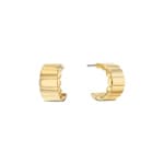 Calvin Klein Creolen Modern Repetition Goldig