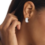 Calvin Klein Créoles Modern Repetition Argenté - 35000943