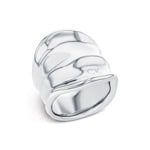 Calvin Klein Damenring Elemental Silbrig