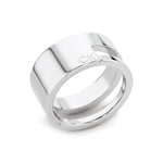 Calvin Klein Damenring Geometric Essentials Silbrig - 35000680