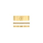 Calvin Klein Damenring Trio Goldig