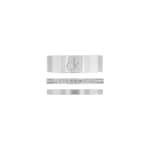 Calvin Klein Damenring Trio Silbrig