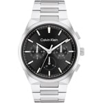 Calvin Klein Distinguish Day Date Silver / Black