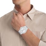 Calvin Klein Distinguish GMT Argenté  - 25200489