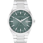 Calvin Klein Distinguish GMT Silbrig / Grün